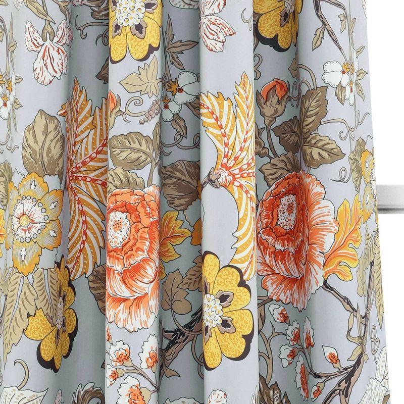 Lush Decor Floral Room Darkening Thermal Curtain Panels (Set of 2)