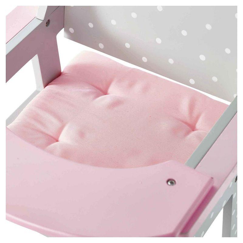 Olivia's Little World Olivia's Little World Wooden Baby Doll High Chair