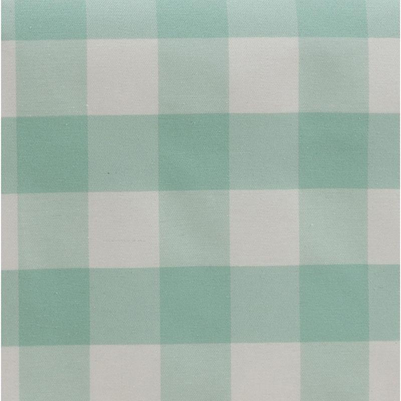 Saro Lifestyle Buffalo Plaid Cotton Blend Tablecloth, Green, 70" x 70"