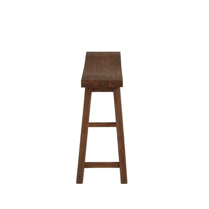 Sonoma Bench Chestnut - Boraam: Modern Rectangle Wood Dining Bench, Spot Clean, 600 lbs Capacity