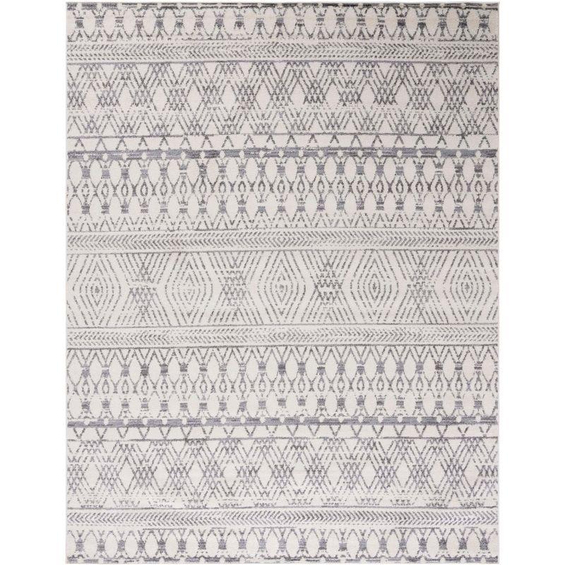 Tulum TUL610 Power Loomed Area Rug - Ivory/Grey - 8'x10' - Safavieh.