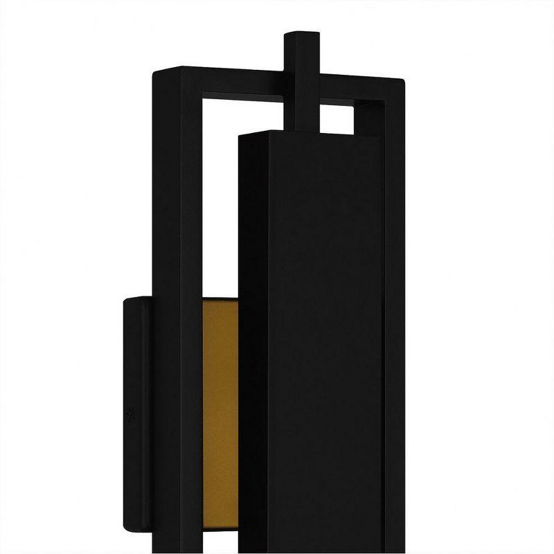 Quoizel Lighting Pointsett 1 - Light Sconce in  Matte Black