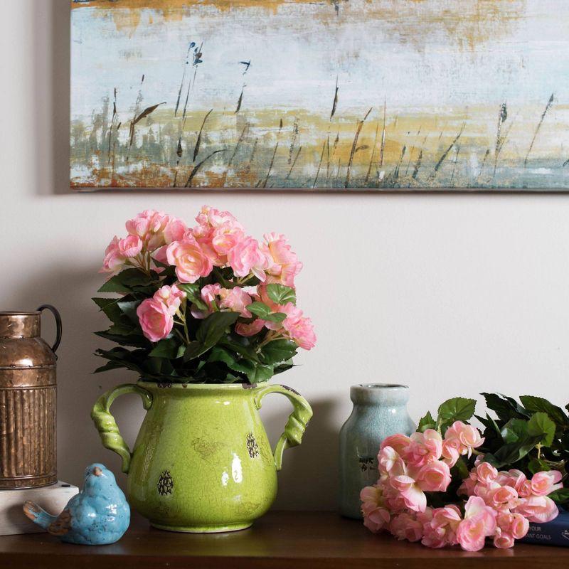 Primrue Artificial Polyester Begonia Bush