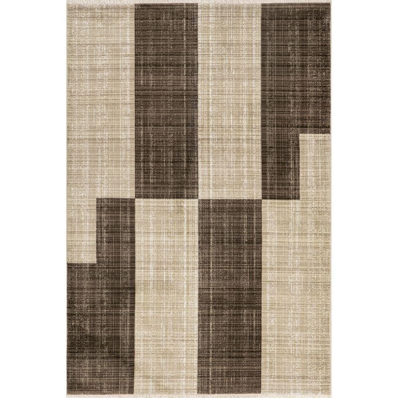 Nuloom Cedarwood Fringed Area Rug, 3' 3" x 5', Brown