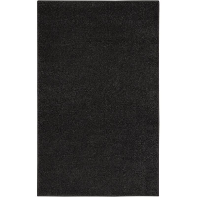 Yolonda Modern Black Area Rug