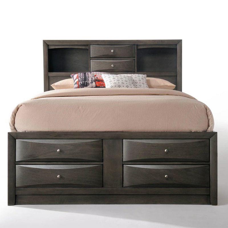 Wildon Home® Elyne Bookcase Storage Bed