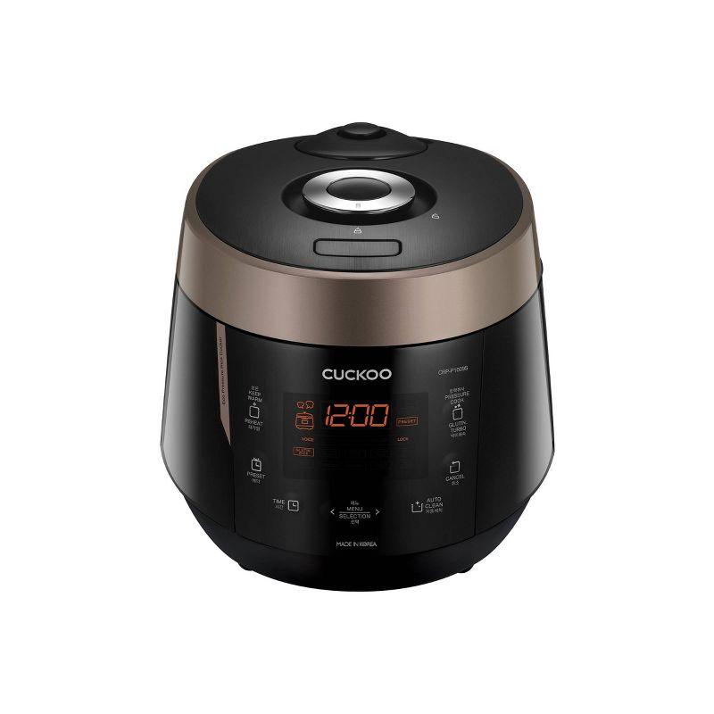 Cuckoo Black 10-Cup Stainless Steel Electric Rice Cooker