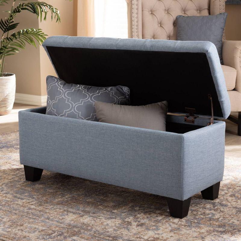 Fera Storage Ottoman - Baxton Studio