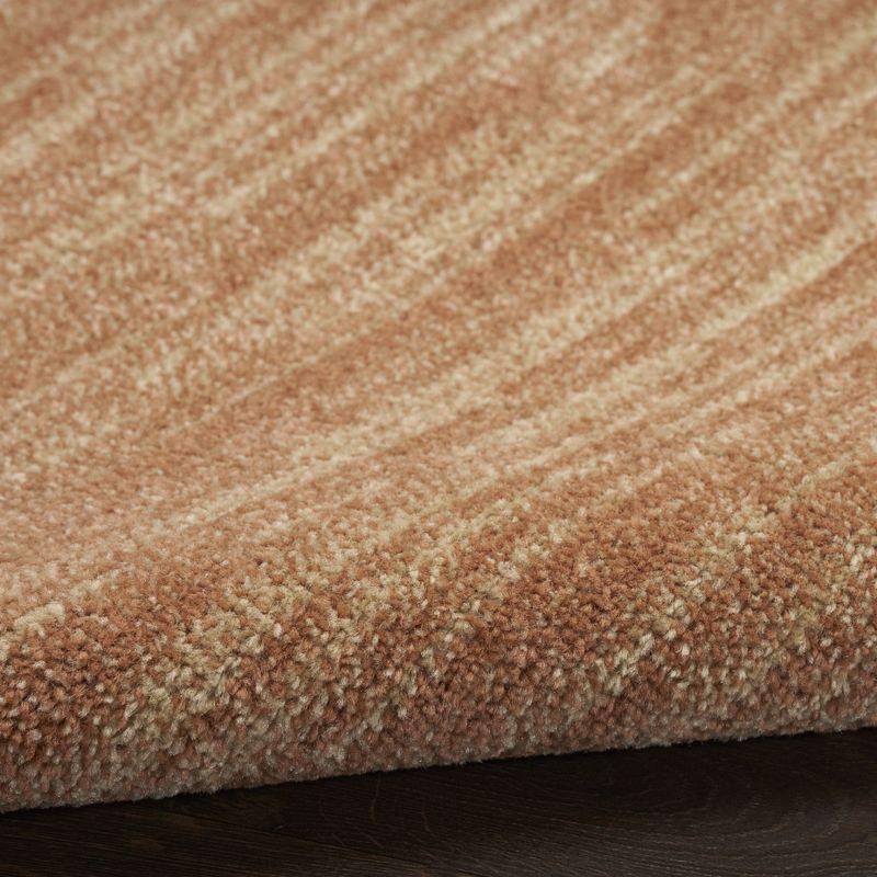 Nourison Essentials Easy Care Indoor Outdoor Area Rug - Rust 2' x 4'