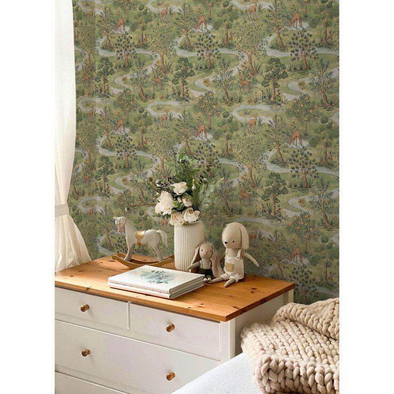 Brewster Peel and Stick 1pc Wallpaper Bramble Forest