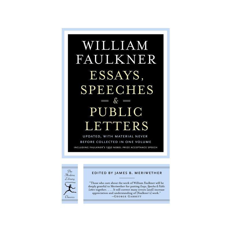 William Faulkner Essays, Speeches & Public Letters Paperback Collection