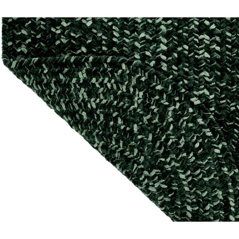 Diluth & Emerald Braided Square Reversible Rug, 100% Polyester