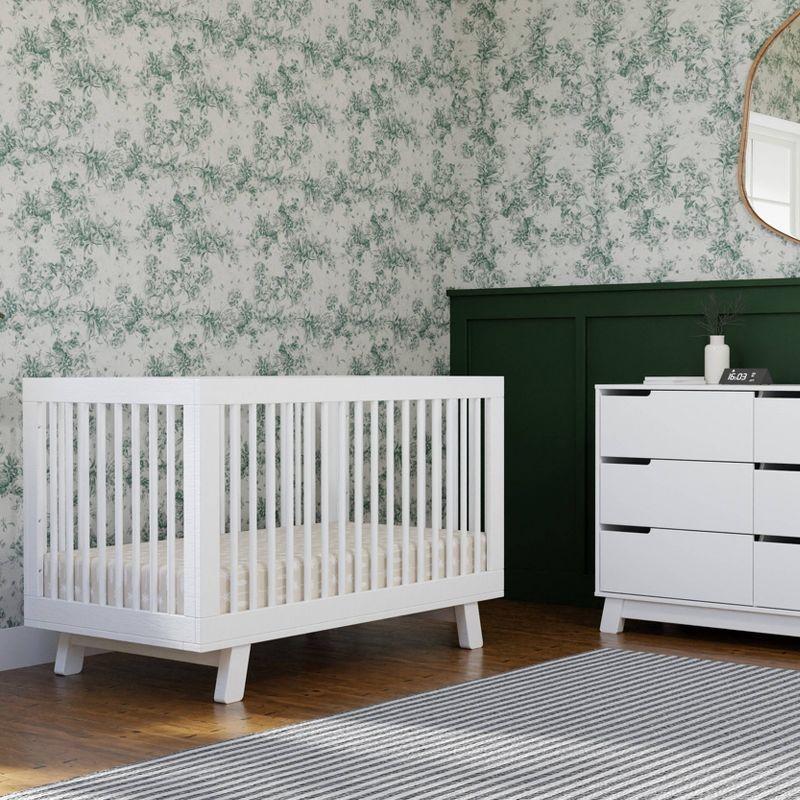 Babyletto Hudson 3-in-1 Convertible Crib with Toddler Rail