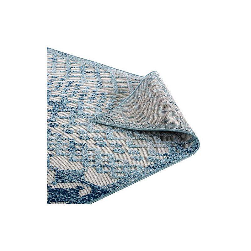 Modway Modway Coronado Distressed Diamond Outdoor Area Rug by Havenside Home