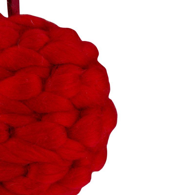 Yarn Ball Hanging Christmas Ornament