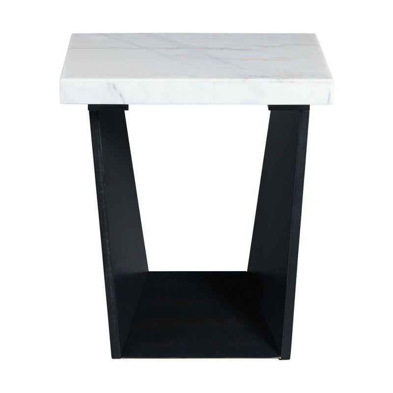 Tobias End Table with Marble Top - Picket House Furnishings