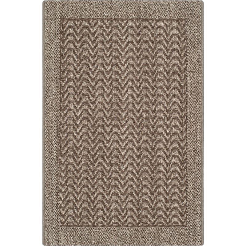 Huxley Sisal PAB321 Power Loomed, Jacquard Weave Indoor Accent Rug - 2'x3' - Silver - Safavieh