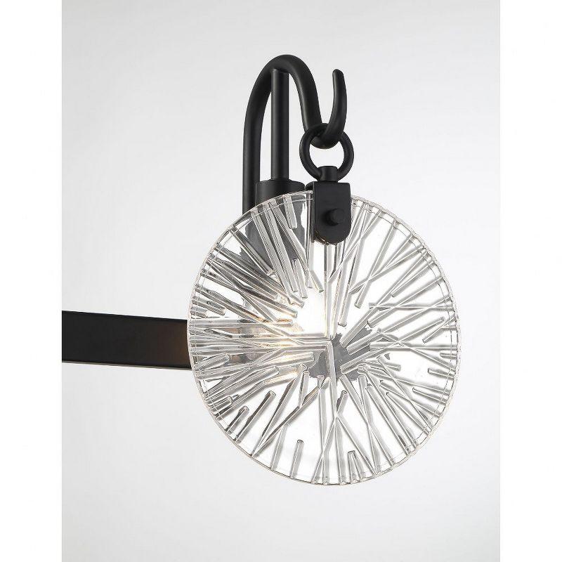 Savoy House Addison 3 - Light Vanity in  Matte Black
