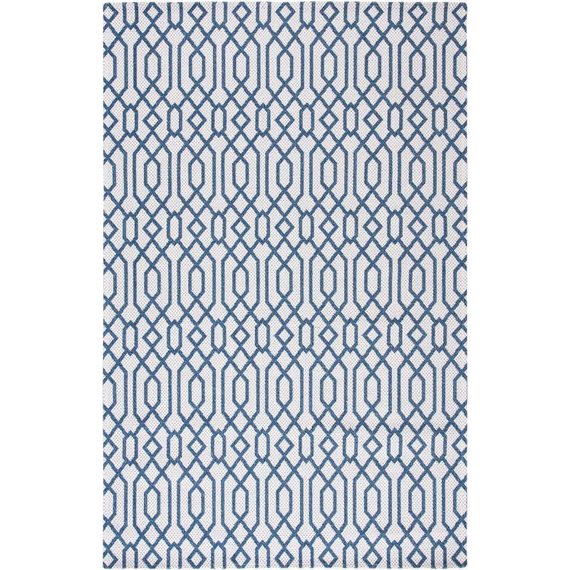 Augustine Tarek Soft Gray Geometric Flatweave Area Rug