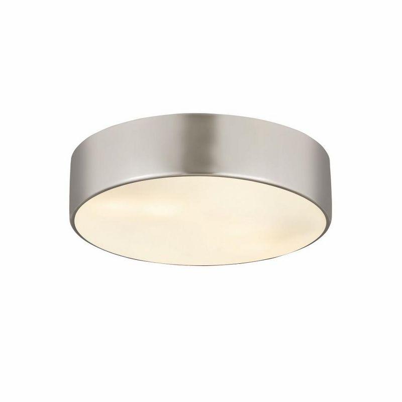 Z-Lite Harley 4 - Light Flush Mount in  Brushed Nickel