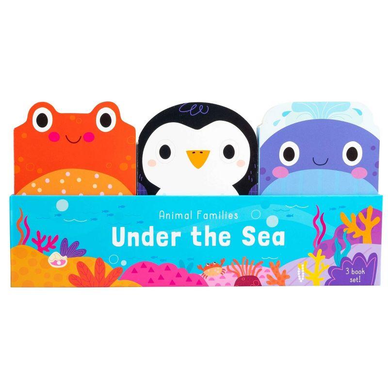 Animal Families: Under the Sea - (Board Book)