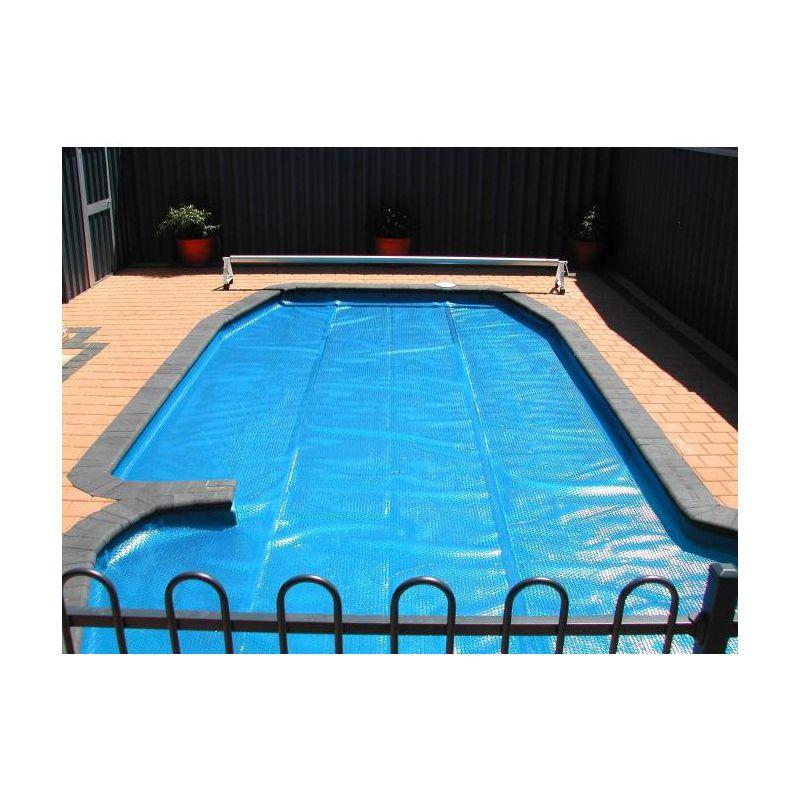 Bison Labs 18' Round Heat Wave Solar Blanket Swimming Pool Cover - Blue