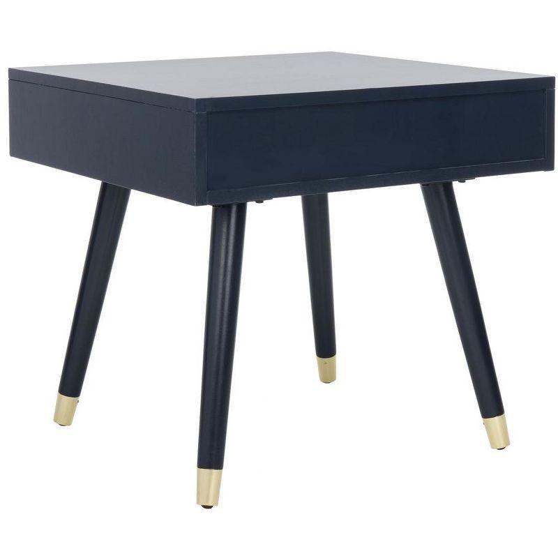 Levinson Gold Cap End Table  - Safavieh