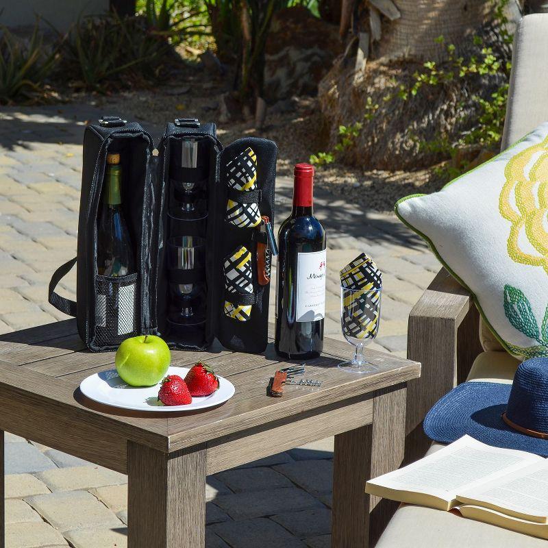 Picnic at Ascot Paris Sunset Wine Carrier