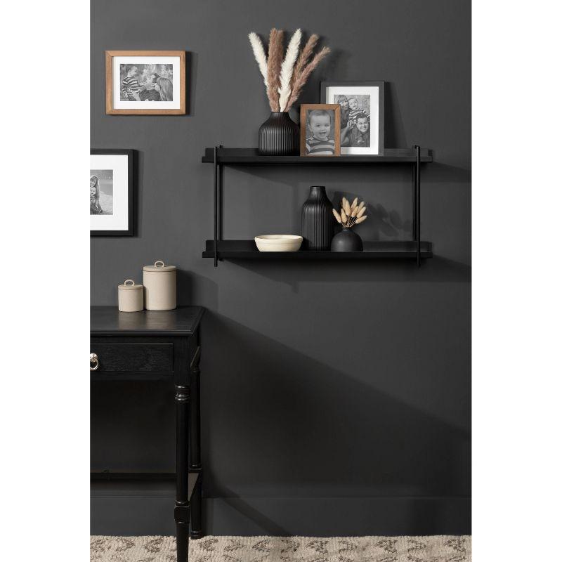 Kate & Laurel All Things Decor Dominic Tiered Wall Shelf