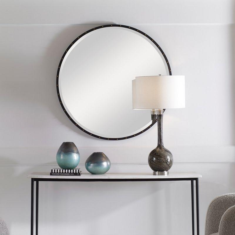 Uttermost Benedo Round Mirror