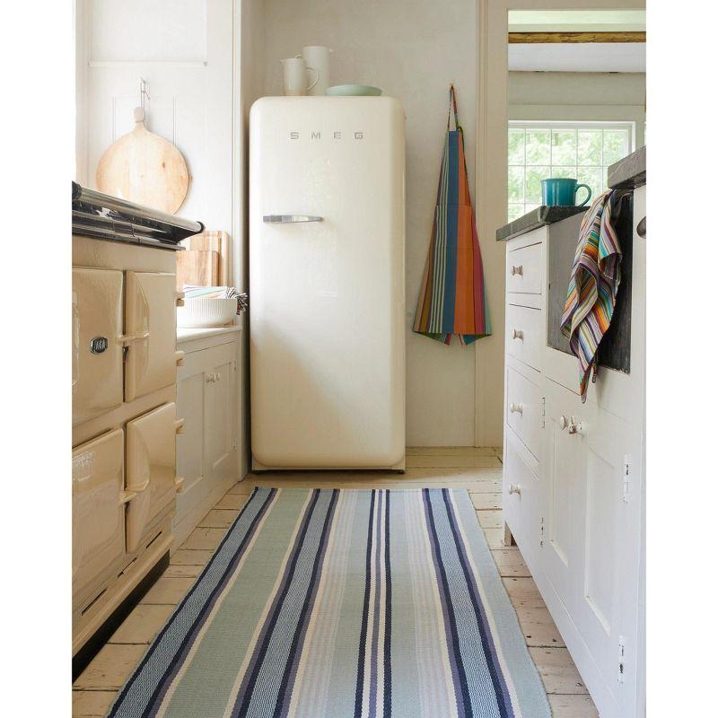 Barbados Stripe Handwoven Cotton Rug