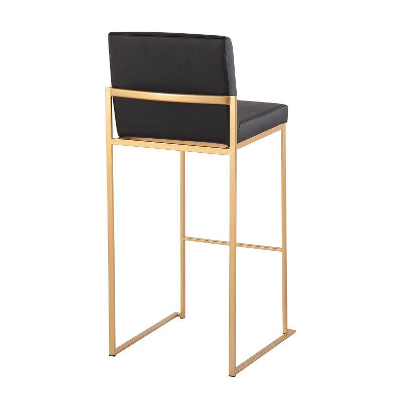 Rakowski Upholstered Counter Stool with Metal Frame