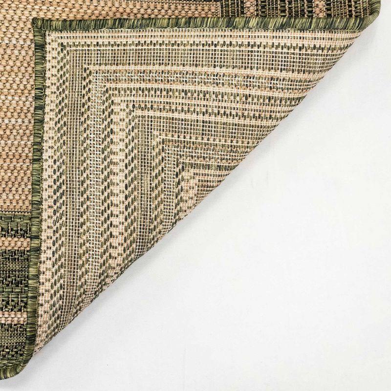 Liora Manne Carmel  Indoor/Outdoor Rug  Green..