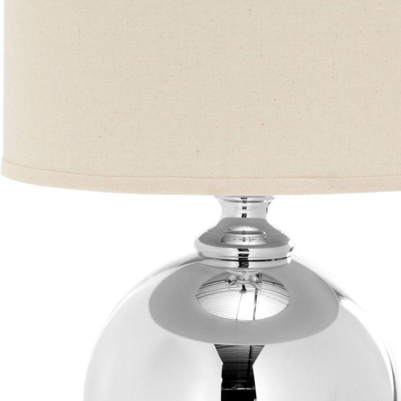 Icott Mercury Glass Lamp - Silver - Safavieh