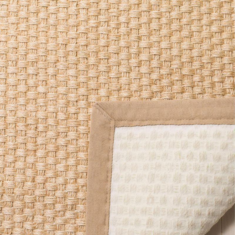 Natural Fiber NF156 Power Loomed Runner Rug - Natural/Beige - 2'6"x6' - Safavieh.