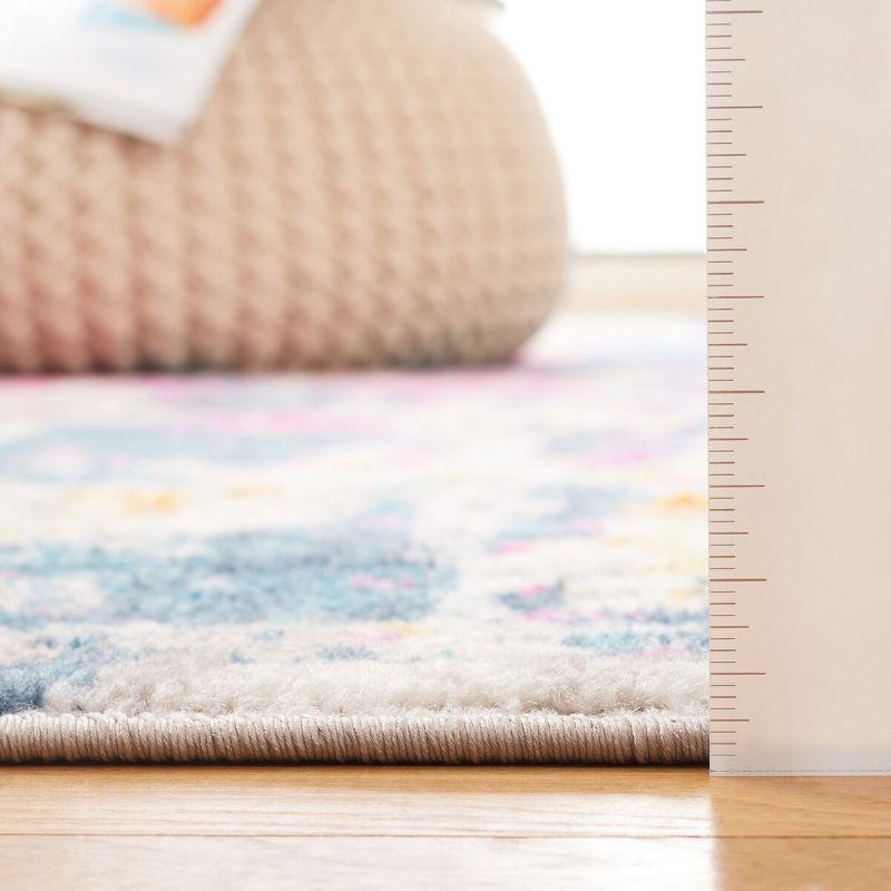 Madison MAD143 Power Loomed Indoor Area Rug - Ivory/Blue - 8'x10' - Safavieh.
