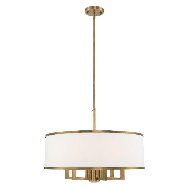 Livex Lighting Park Ridge 6 - Light Chandelier in  Antique Brass