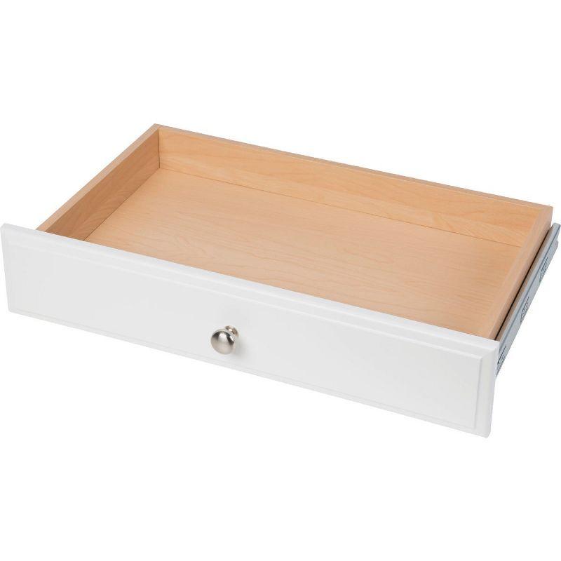 Easy Track 8 in. H X 24 in. W X 14 in. L Wood Deluxe Drawer