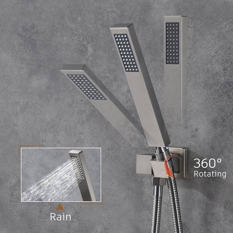 Cascade Bliss Luxury Complete Shower System with Rough-in Valve