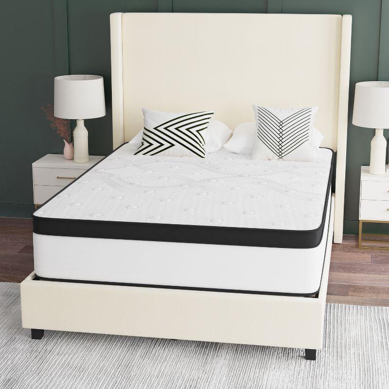 Full Extra Firm Hybrid Mattress with Pocket Spring Core and Knit Fabric Top