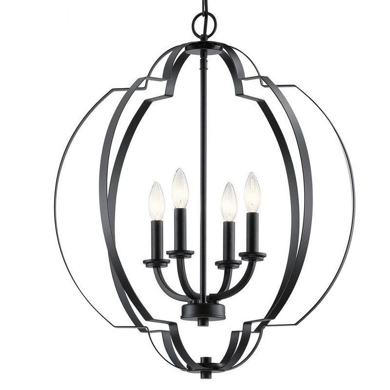 Kichler Lighting Voleta 4 - Light Pendant in  Black