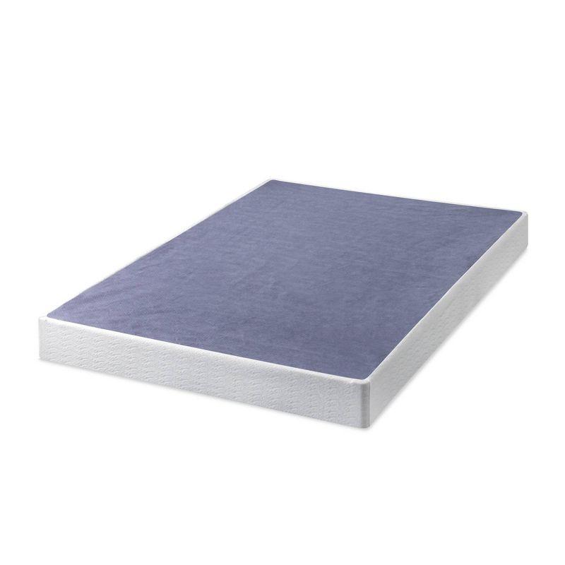 7" Metal Smart BoxSpring Mattress Base with Quick Assembly Purple - Zinus