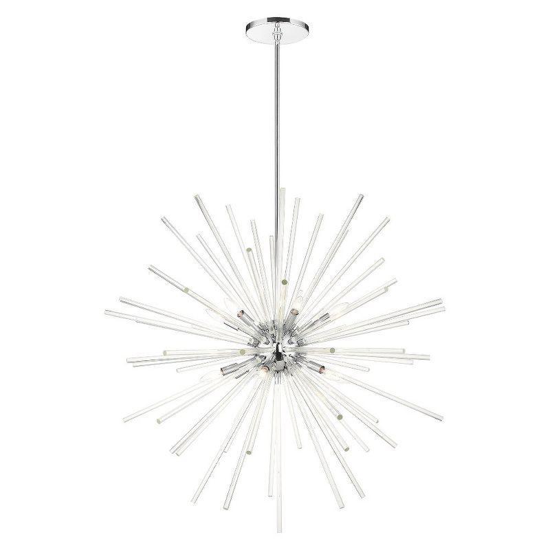 Livex Lighting Utopia 12 - Light Chandelier in  Polished Chrome