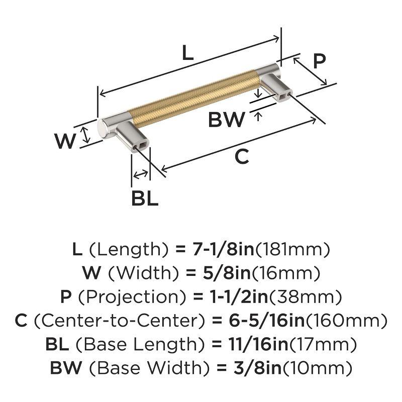 Esquire 6-5/16 inch (160mm) Center-to-Center