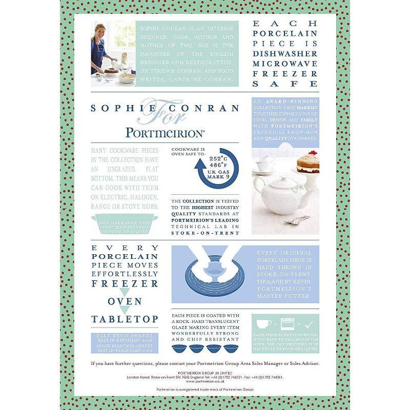 Portmeirion Portmeirion Sophie Conran White Melamine Sandwich Tray 13.5"X9"