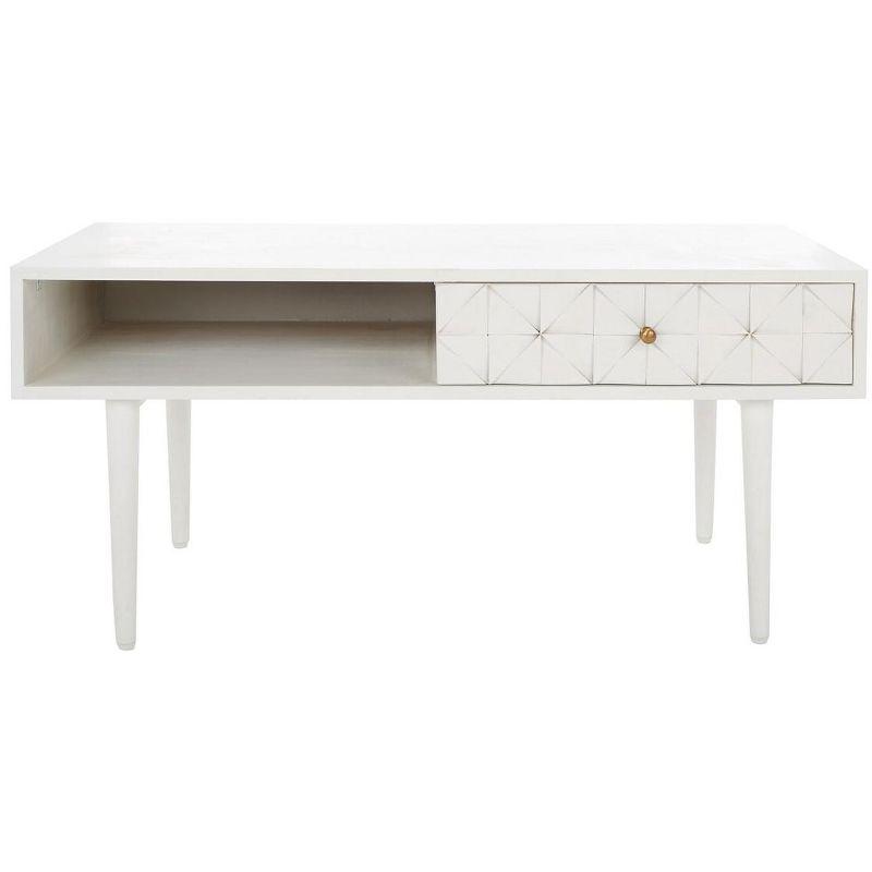 George Oliver Lilyth Solid Wood Coffee Table