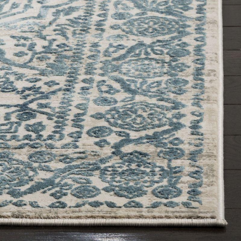 Princeton PRN714 Power Loomed Indoor Area Rug - Blue/Beige - 5'3"x7'6" - Safavieh.