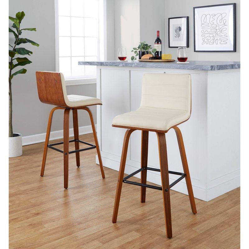 Swivel Upholstered Counter Stool