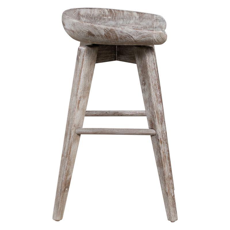 24" Bali Swivel Counter Height Barstool - Boraam