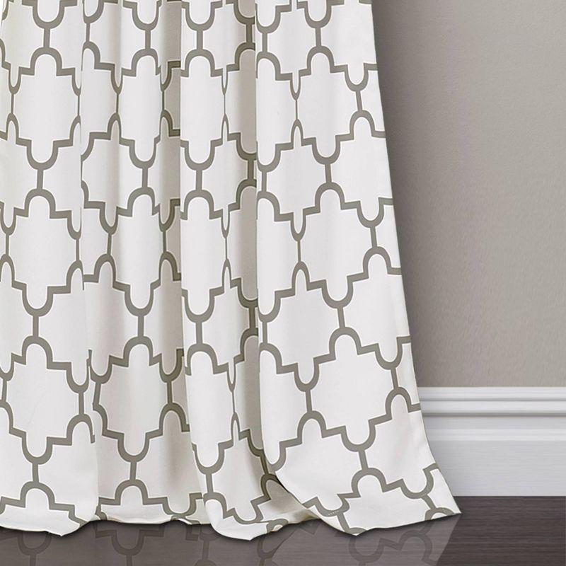 Lush Decor Polyester Room Darkening Curtain Pair (Set of 2)